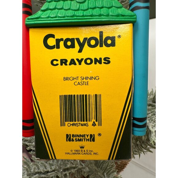 Crayola Crayons Bright Shining Castle 1993 Hallmark Ornament Christmas Decor - Picture 3 of 9